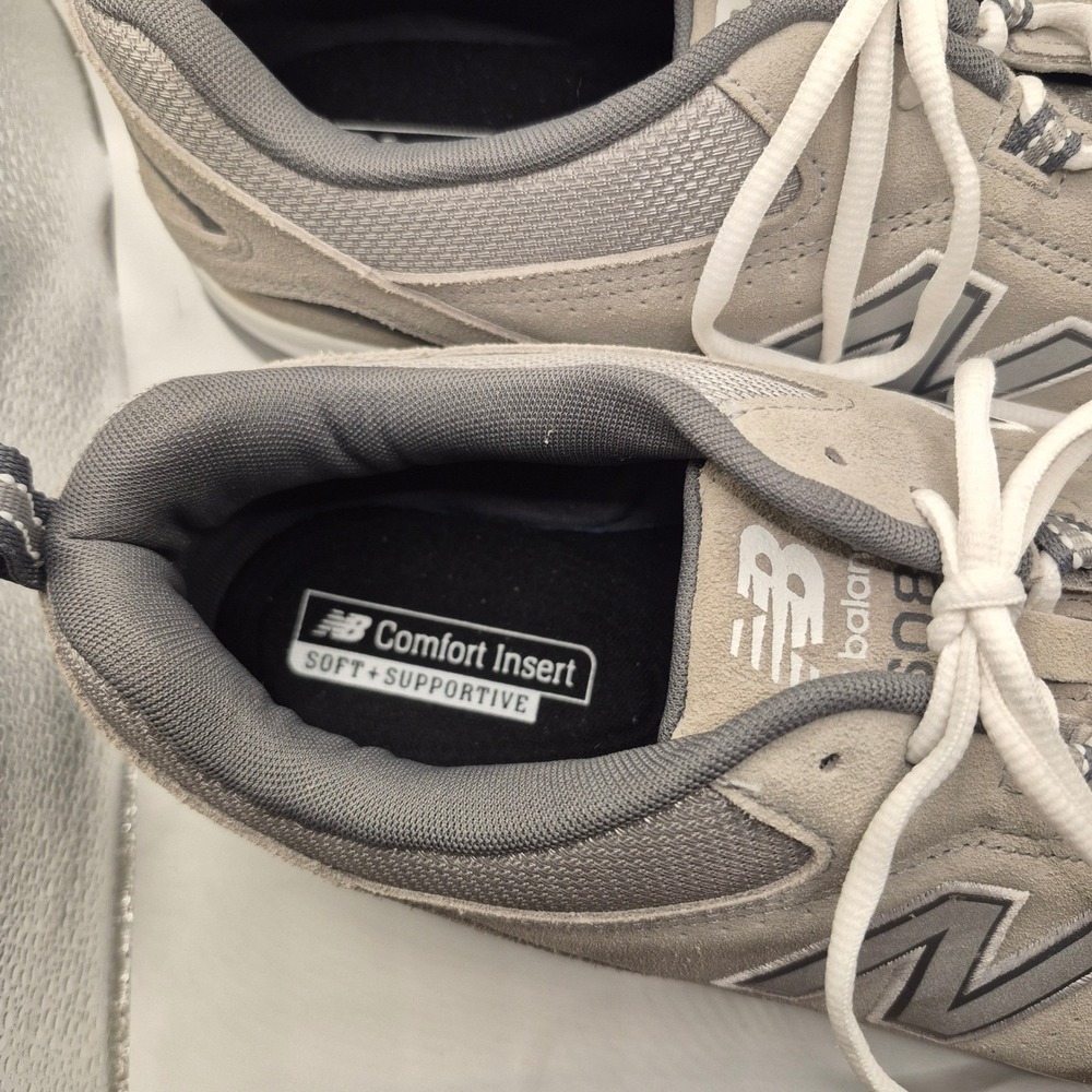 New Balance 608 Absorb Mens Gray Walking Running Shoes Comfort Insert Sneakers - Picture 6 of 9
